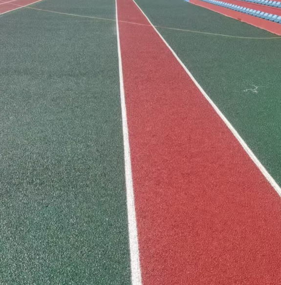 松原市半预制型跑道硅pu球场 - 价格